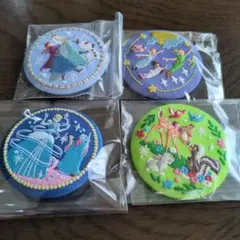 ディズニー刺繍缶バッジ