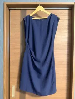 GIRL ノースリーブ トップス ネイビー Mサイズのサムネイル