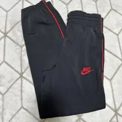 NIKE ジャージ 下のみ パンツ ブラック レッド