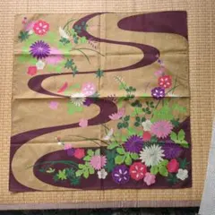 花柄和風ハンカチ