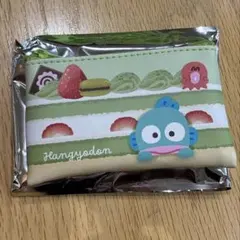サンリオキャラクターズ　フラットミニポーチ　ケーキシリーズ　ハンギョドン