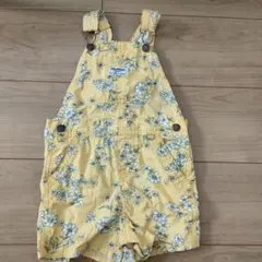 OshKosh 花柄オーバーオール 24M