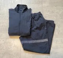 KEBOZ ナイロンセットアップ　ネイビー　Mサイズ　トラックジャケット　パンツ