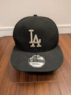 【美品】ロサンゼルス・ドジャース 9FIFTY スナップバックキャップ ブラック