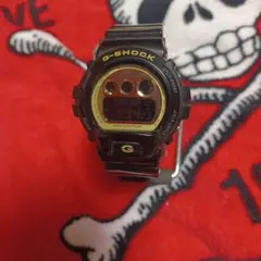 CASIO G-SHOCK デジタル 腕時計 ブラック×ゴールド