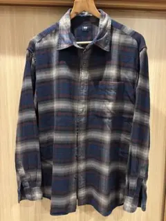 チェック柄ネルシャツ Lサイズ