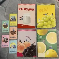 パペットスンスン　A5ノート4冊セット ➕ステッカー