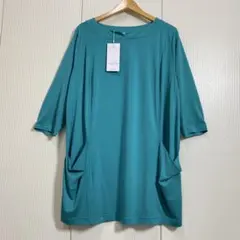 未使用 Makana na Kathy ストレッチ チュニックプルオーバーのサムネイル