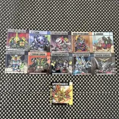 元祖SDガンダムスナックⅡ　シール　11種 まとめ売り