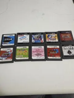 ニンテンドーDS ゲームソフト まとめ売り 10本セット 10個パック