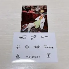 HANA JISOO ジス Moment Box ポストカード ステッカー