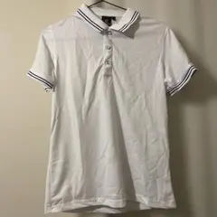 半袖ポロシャツ S ホワイト　ゴルフ