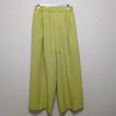 옐로우 와이드 팬츠 이지 팬츠