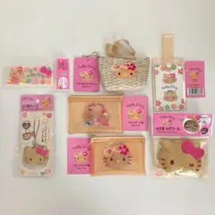 【新品】日焼けキティ 7点セット サンリオ キティ キティちゃん セリア