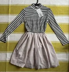 ⭐︎新品N.Natural Beauty Basic ボーダー 長袖 ワンピースM