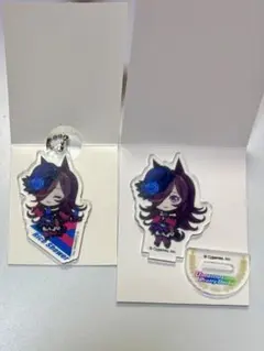 ウマ娘 アクリルキーホルダー アクリルスタンド ライスシャワー セット