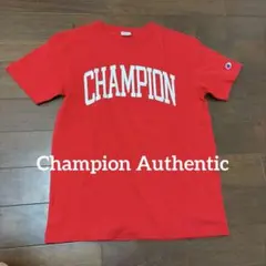 あ*ら様 Champion Authentic 赤Tシャツ Mサイズ 激安オーク