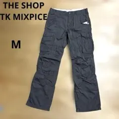 THE SHOP TK MIXPICE カーゴパンツ Mサイズカーキ