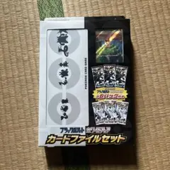 ポケモンカード ブラックボルト ホワイトフレア カードファイルセット