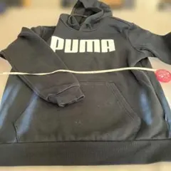 PUMA ブラック フーディ S