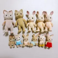 シルバニアファミリー 人形 まとめ売り 11体セット