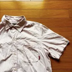 【USED】WTAPS マイクロストライプ　半袖シャツ　Mのサムネイル