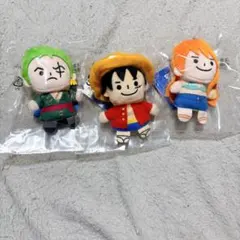 ワンピース ゆびぬい 3点セット ルフィ ゾロ ナミ