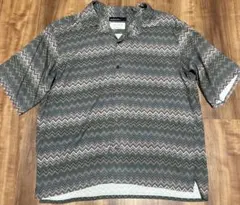 グリーンレーベルリラクシング　ユナイテッドアローズ　オープンカラー シャツ　M