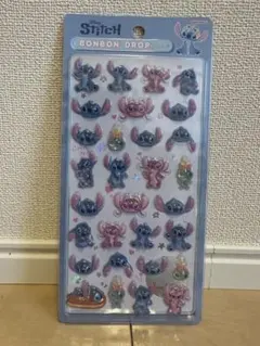 正規品 ディズニー ボンボンドロップシール 第一弾 スティッチ