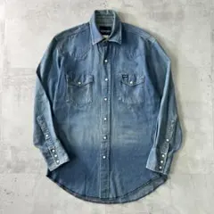 デニムウエスタンシャツ