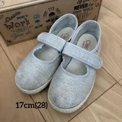 cienta ベルクロジュース　シルバー17cm(28)のサムネイル