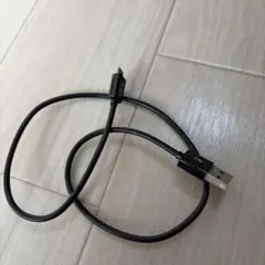 充電ケーブル　USBType-A to Type-B 白