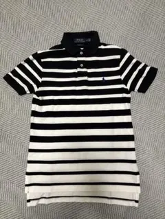 Ralph Lauren 黒白ストライプ ポロシャツ Men'sのサムネイル