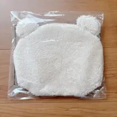 【新品】ミルポッシェ おむつポーチ もこもこベア くまさん型ポーチのサムネイル