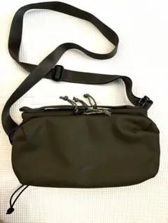 【美品】Topologie トポロジー ショルダーバック カーキ（ストラップ付）
