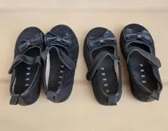 PREEN ブラック フォーマルシューズ