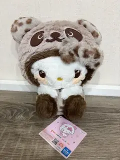 ヒョウ柄キティちゃん ぬいぐるみ新品未使用タグ付きのサムネイル
