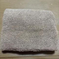 ボア生地 ベージュ ふわふわ　茶色