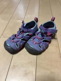 KEEN キーン キッズサンダル 水陸両用 アウトドアシューズ 19.5cm