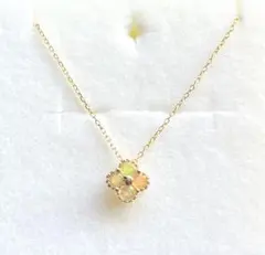 ツツミ】JEWELRY TSUTSUMI オパールフラワーK10YGネックレス - メルカリ