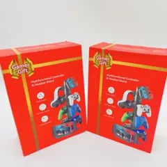 未使用【2個セット】コントローラー&ヘッドセットスタンドのサムネイル