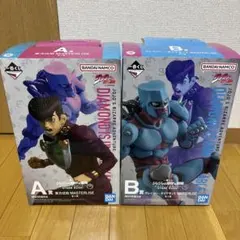 ジョジョ　一番くじ　A賞　東方仗助　B賞　クレイジー・ダイヤモンド　フィギュア