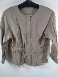 NATURAL BEAUTY BASIC トップス グレージュ S