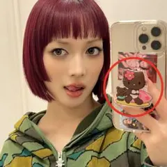 【限定セール！】日焼けキティ　スマホグリップ　XG JURIN