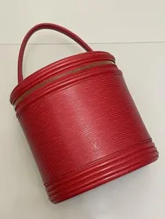Louis Vuitton エピレザー バニティ　ハンドバッグ レッド
