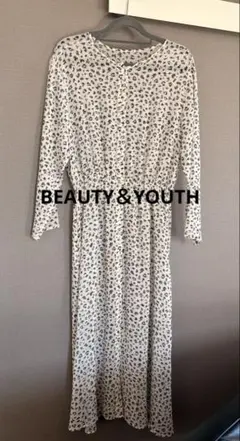 【BEAUTY＆YOUTH】レオパード柄ワンピース