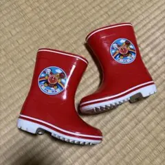 アンパンマン レインブーツ 15.0cm レッド