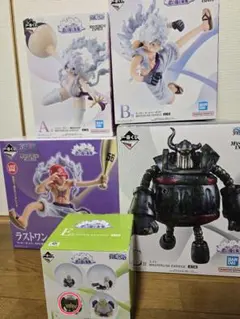 ワンピース 一番くじ ラストワン賞 A.B.C.E賞　フィギュア　エメト　ルフィ