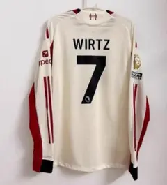 NIKE リバプール　アウェイユニホーム　白&紫　サイズM NIKE リバプール アウェイユニホーム 白&紫 サイズM