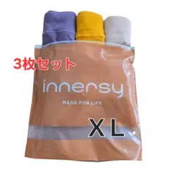 【新品】innersy 深ばき レディース ショーツ 3枚セット 綿パンツ 下着
